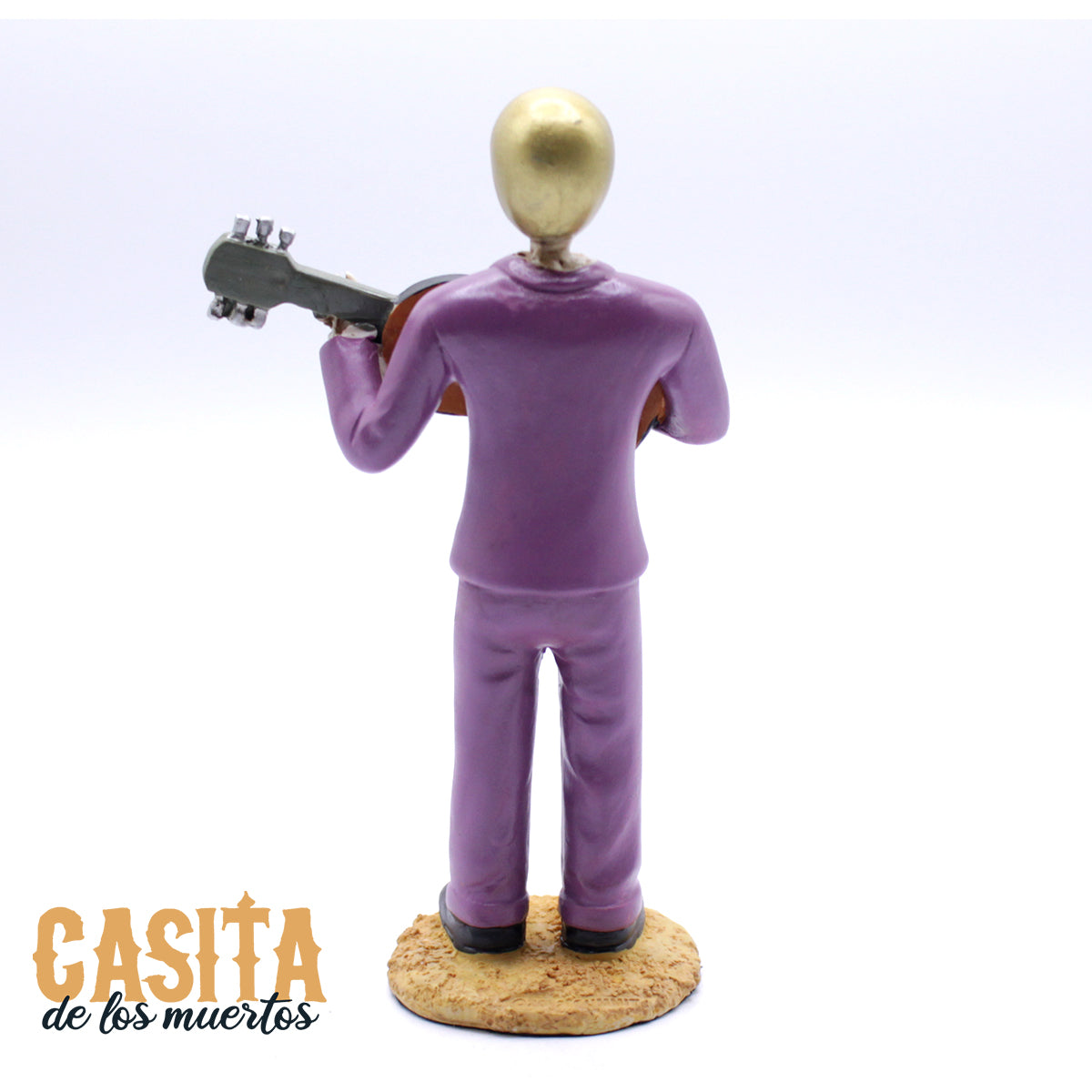 Dia De Los Muertos Figurine Lucha Skeleton Ramses Calavera Statue by Casita De Los Muertos